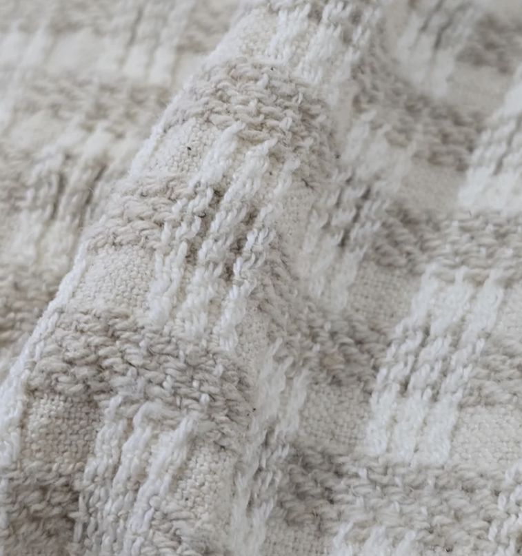 Arlo Waffle Weave Throw – Natural | 150x200cm