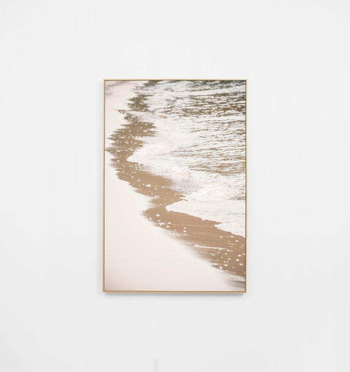 Softly Seaside Framed Canvas Artwork 82x122cm
