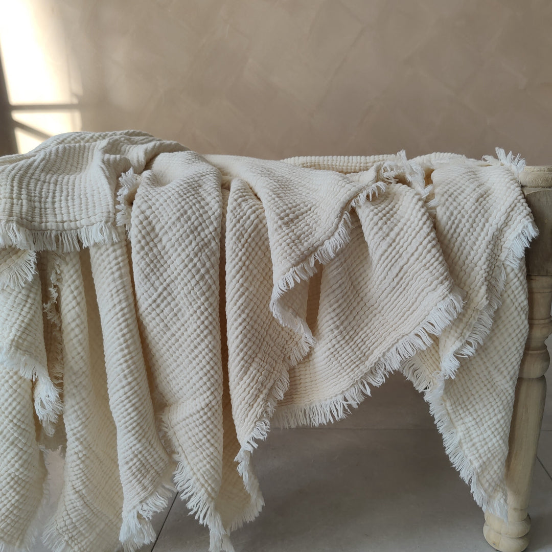 Solenne Bedcover - 200cmx230cm - Chalkstone Cotton