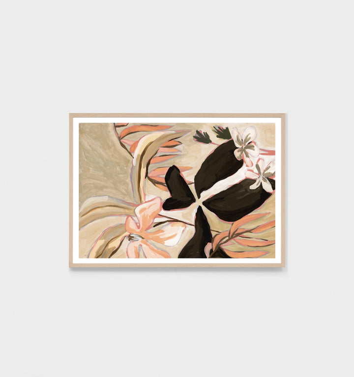 Summer In The Tropics Framed Print Artwork 87x122cm