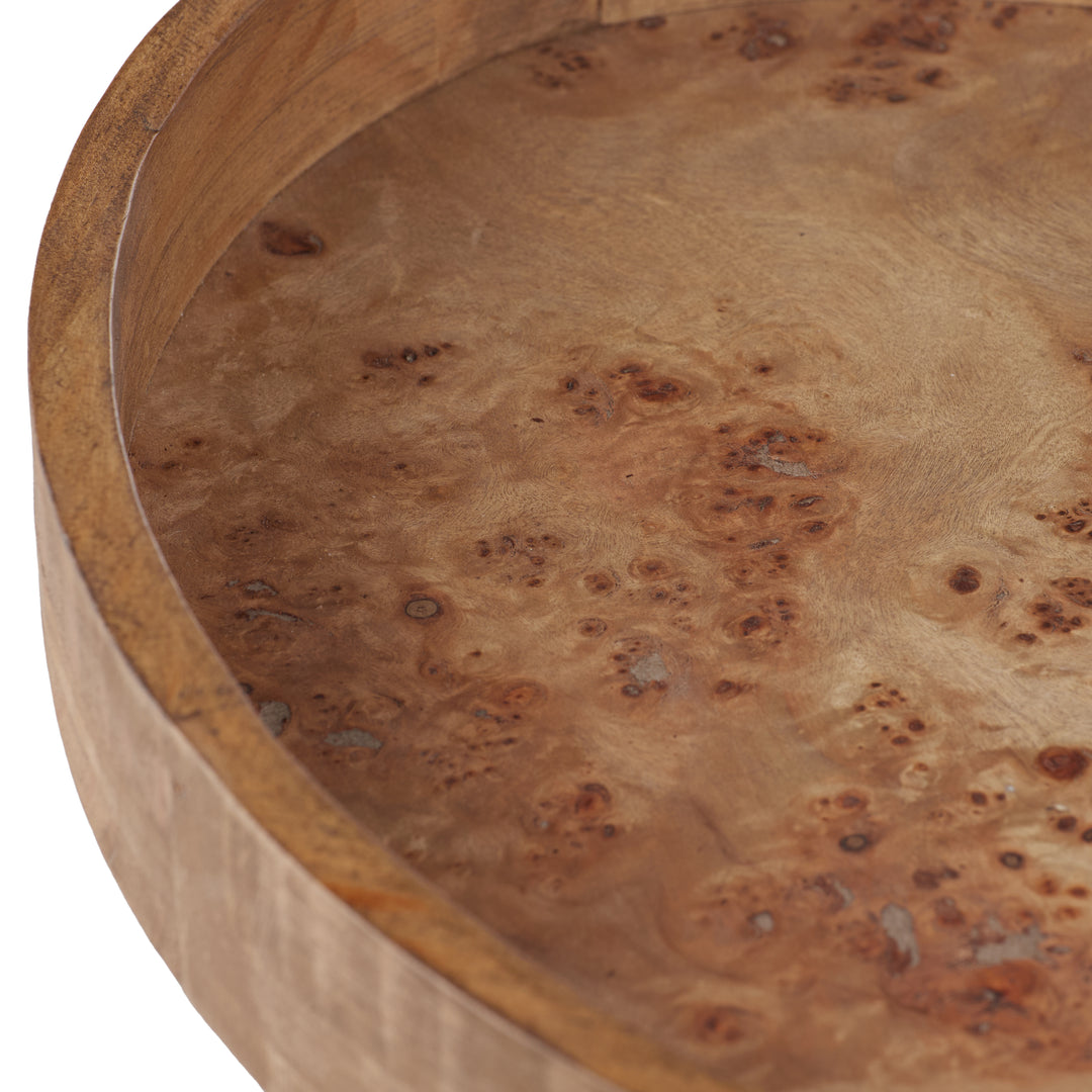 Lowen Tray – Burl Wood (35x45x4cm)