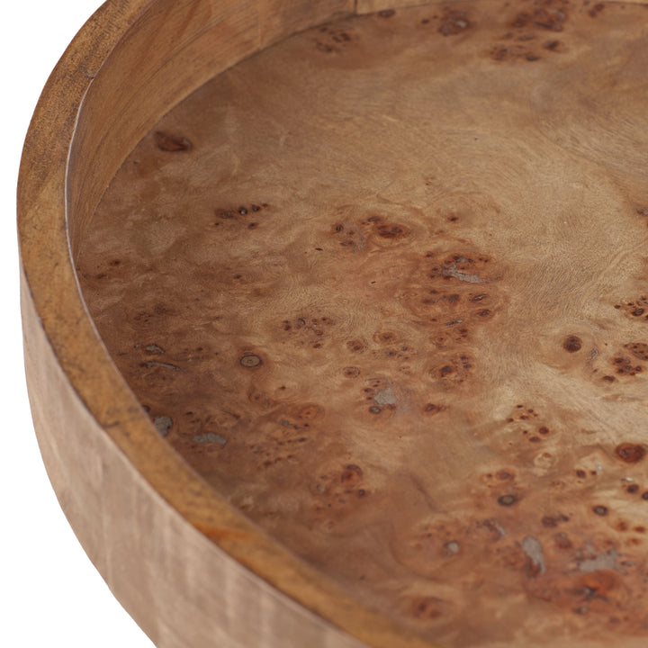 Lowen Tray – Burl Wood (35x45x4cm)