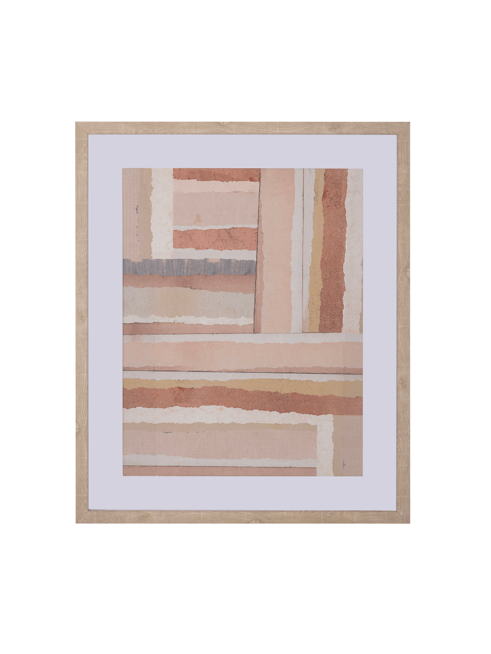 Natural Patchwork Art | 50 x 60cm