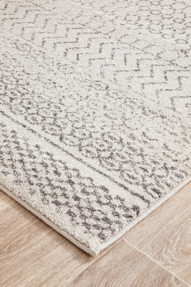 Melbourne Silver Runner Rug