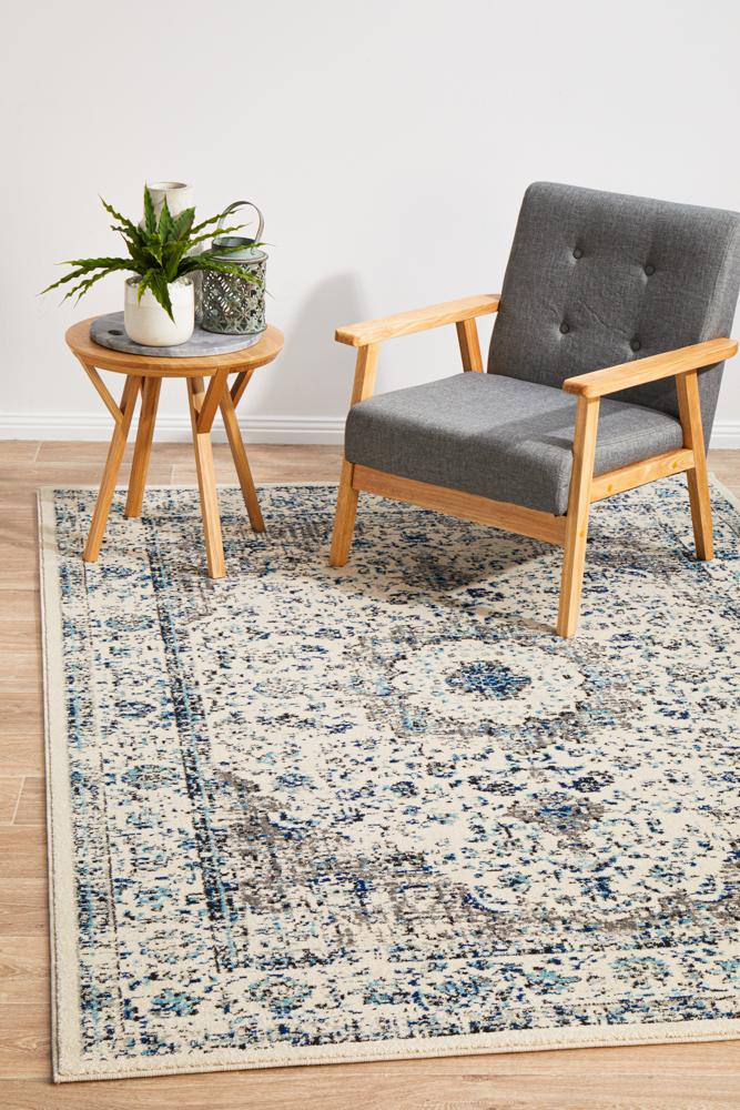 Ocean Mist White Rug