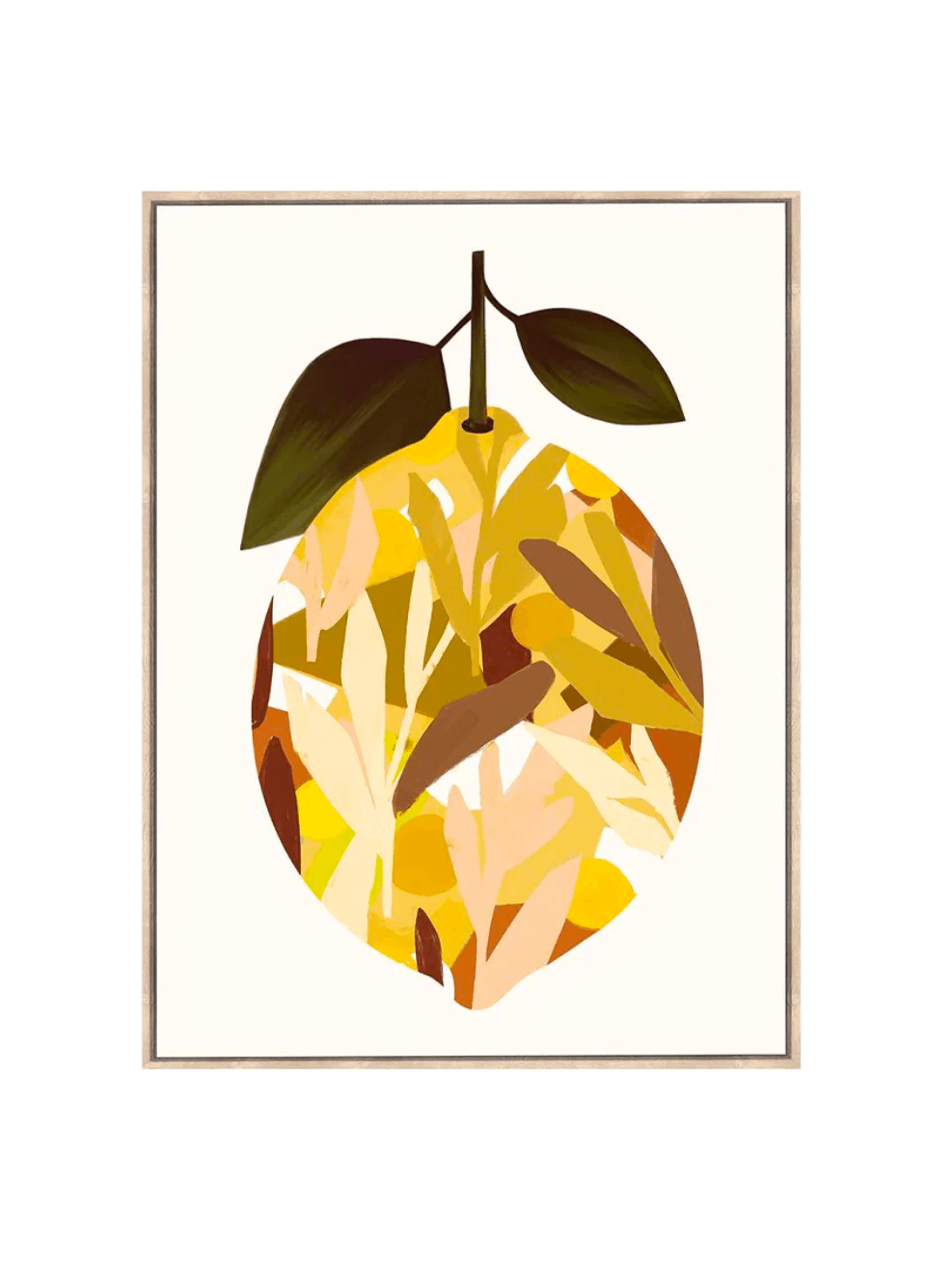 Lemon Zest Canvas | 60 x 90cm